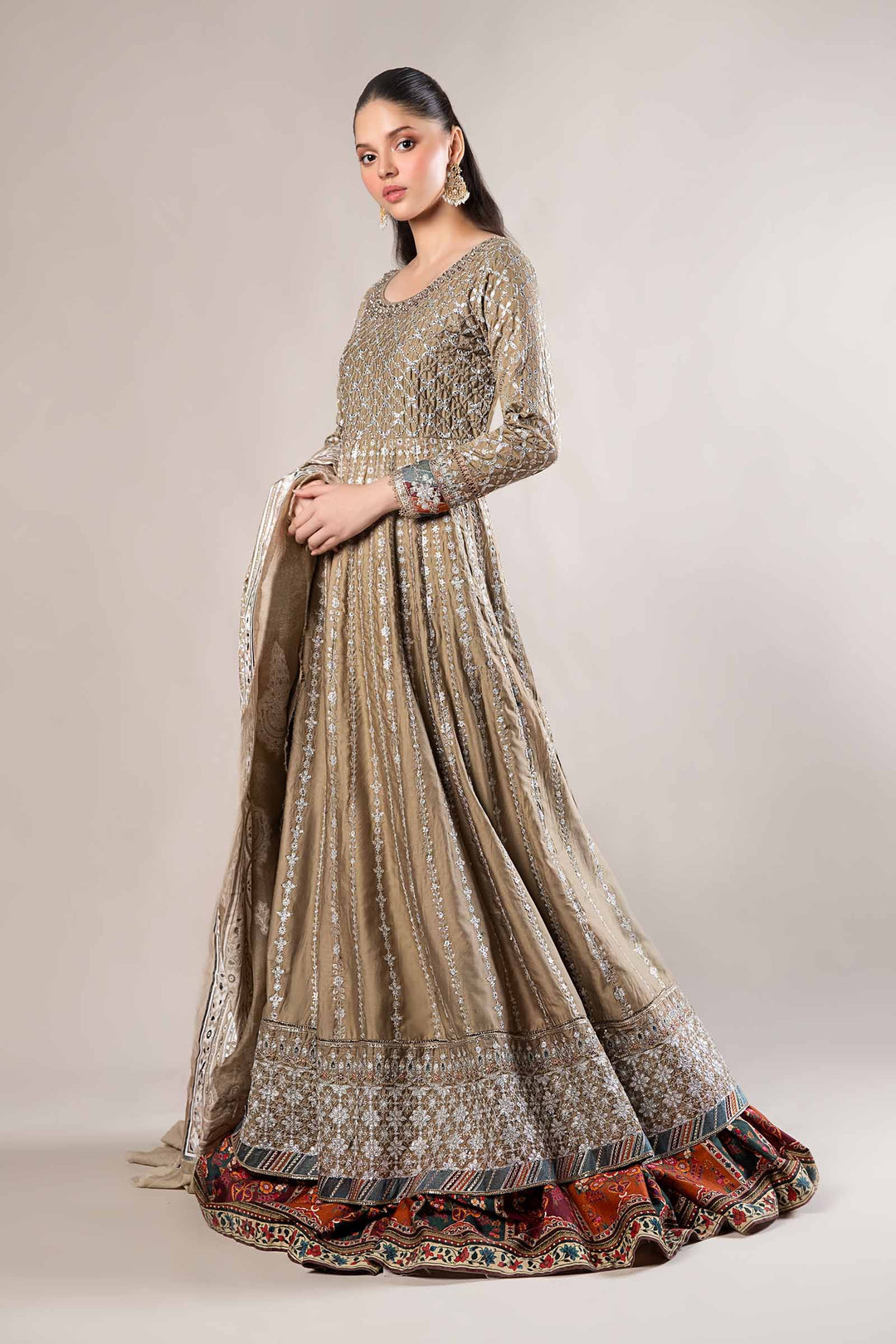 EMBROIDERED PARTYWEAR FROCK ALPW165
