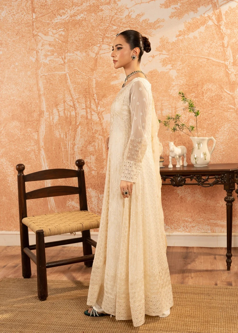 CHIFFON PARTYWEAR SUIT ALPW110