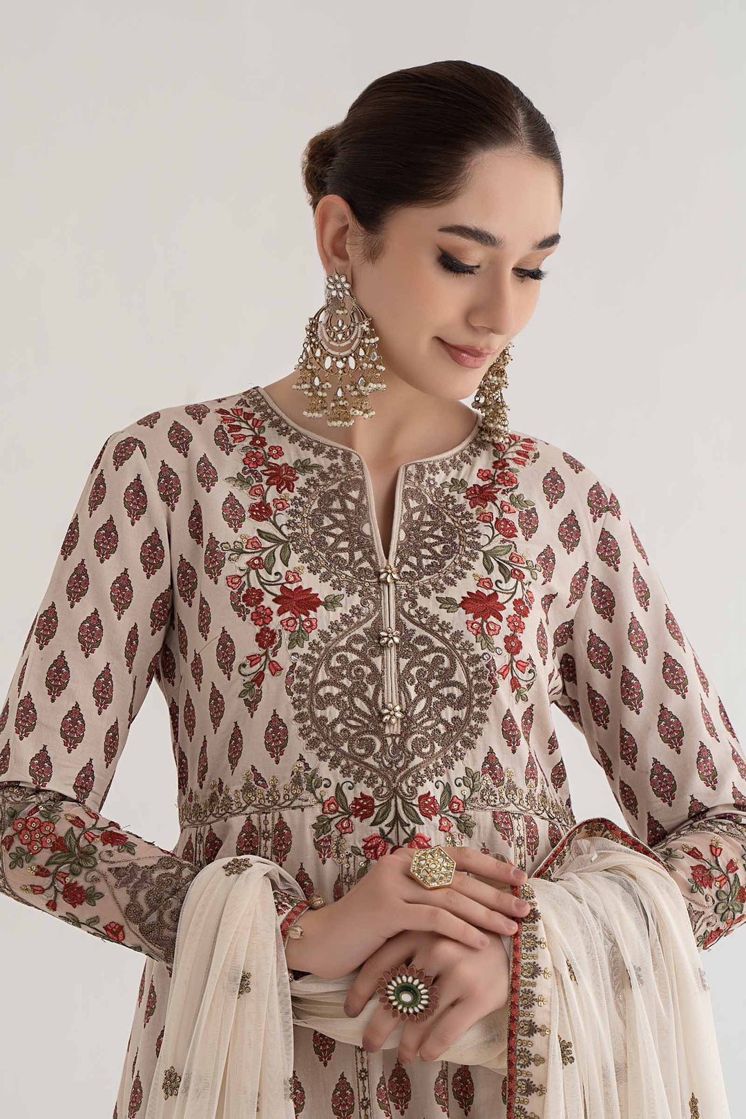 EMBROIDERED PARTYWEAR FROCK ALPW151