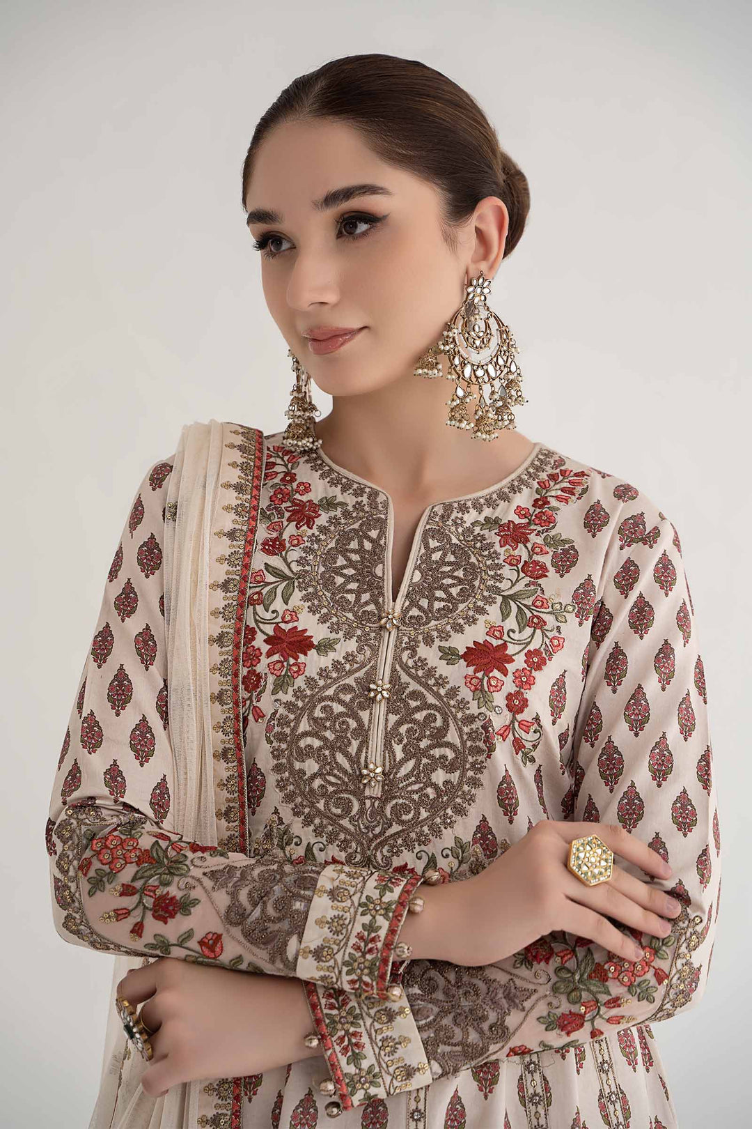 EMBROIDERED PARTYWEAR FROCK ALPW151
