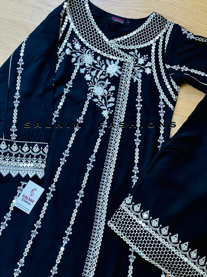 EMBROIDERED CO-ORD SHIRT/PANT MQ51