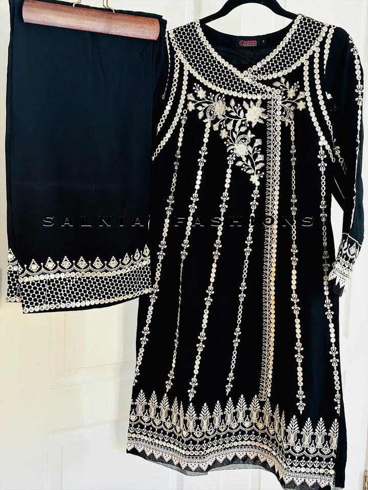 EMBROIDERED CO-ORD SHIRT/PANT MQ51