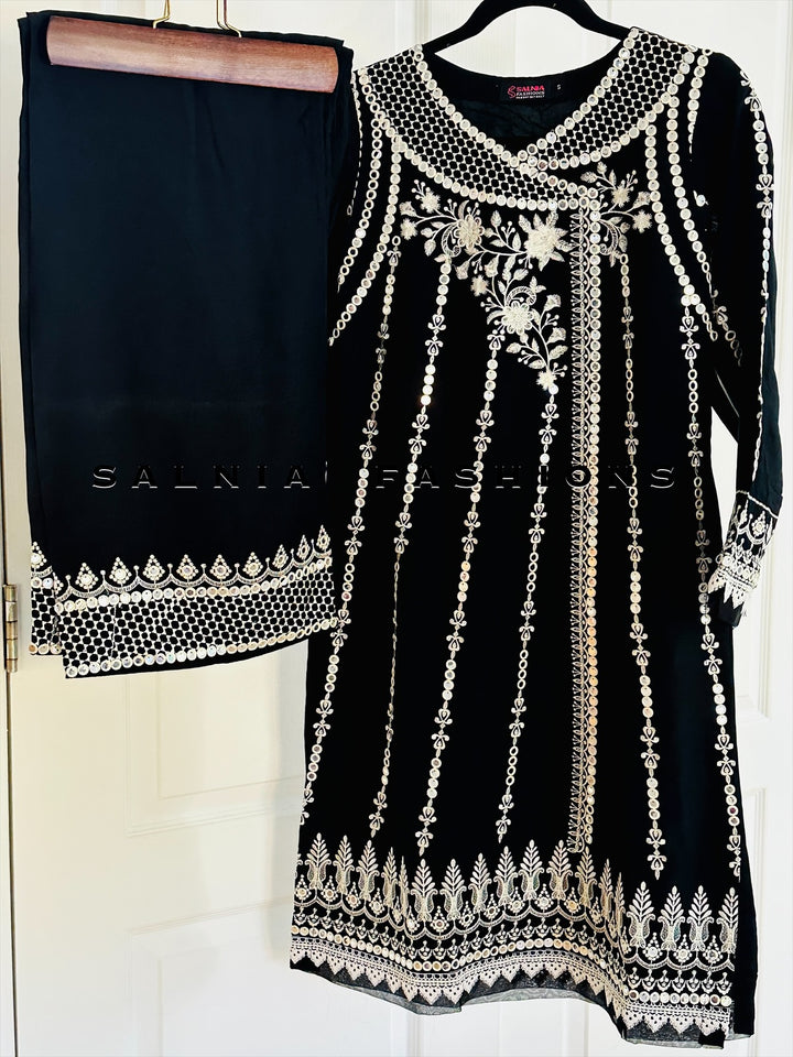 EMBROIDERED CO-ORD SHIRT/PANT MQ51