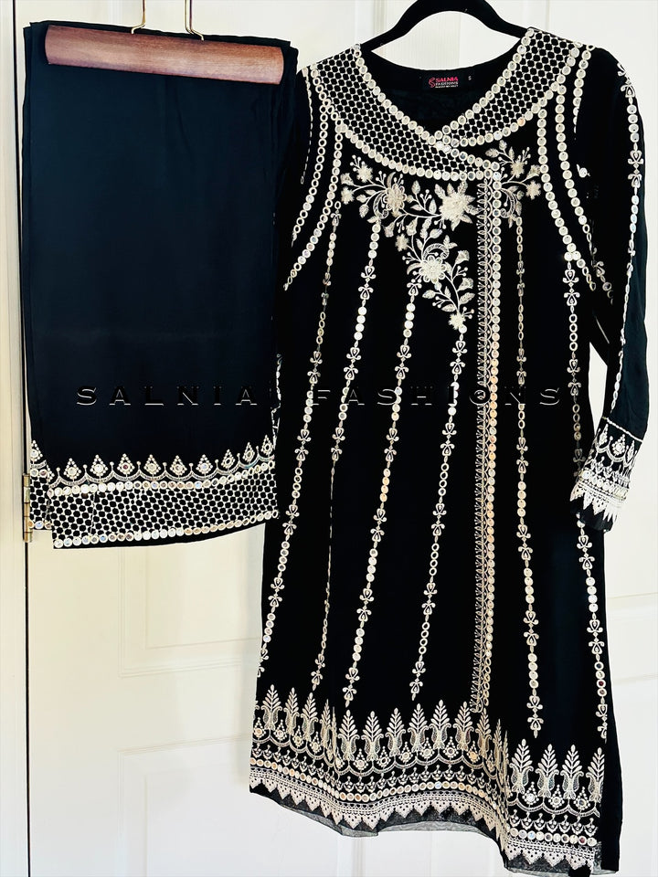 EMBROIDERED CO-ORD SHIRT/PANT MQ51