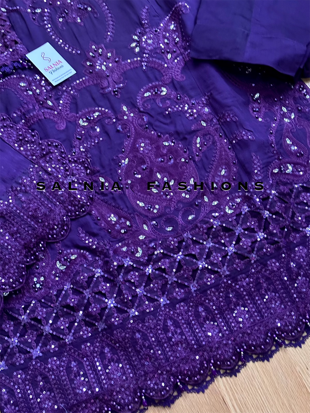 CHIFFON PARTYWEAR SUIT ALPW90