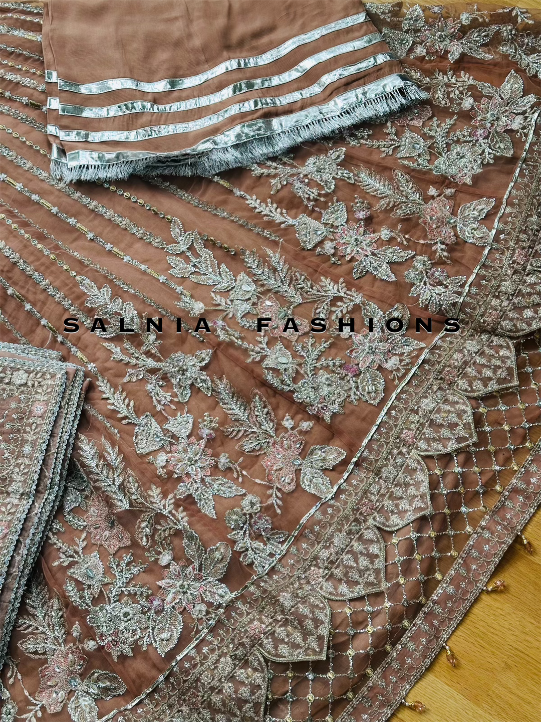 EMBROIDERED PARTYWEAR FROCK ALPW83