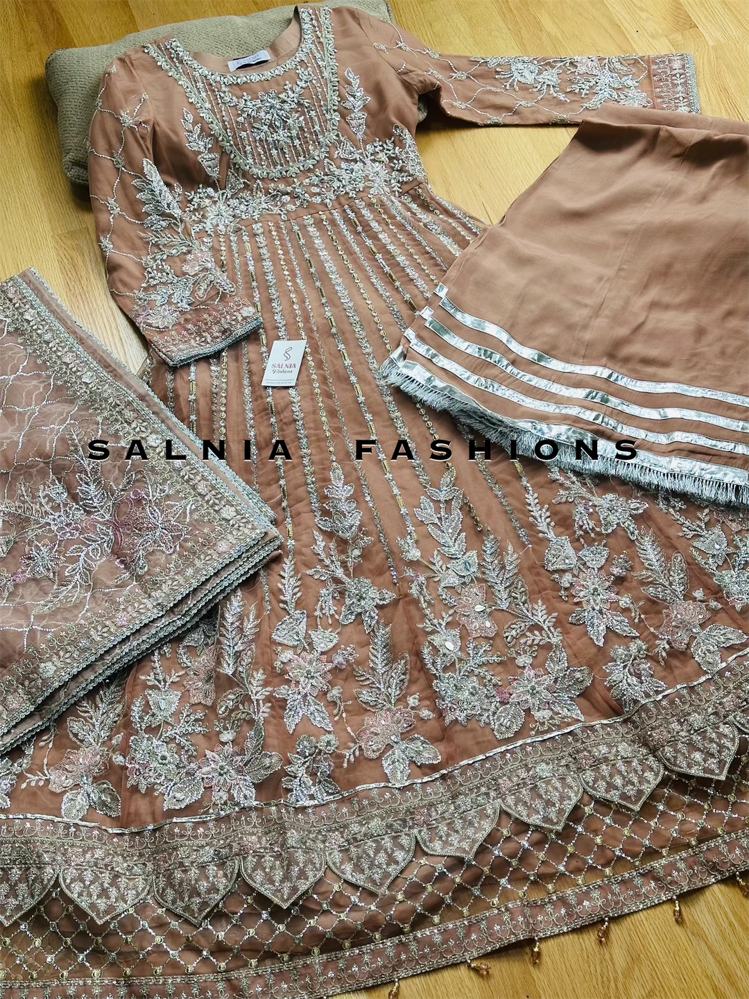 EMBROIDERED PARTYWEAR FROCK ALPW83