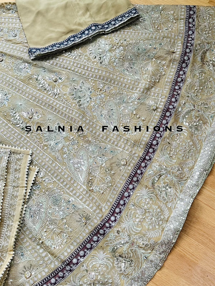 EMBROIDERED PARTYWEAR FROCK ALPW86