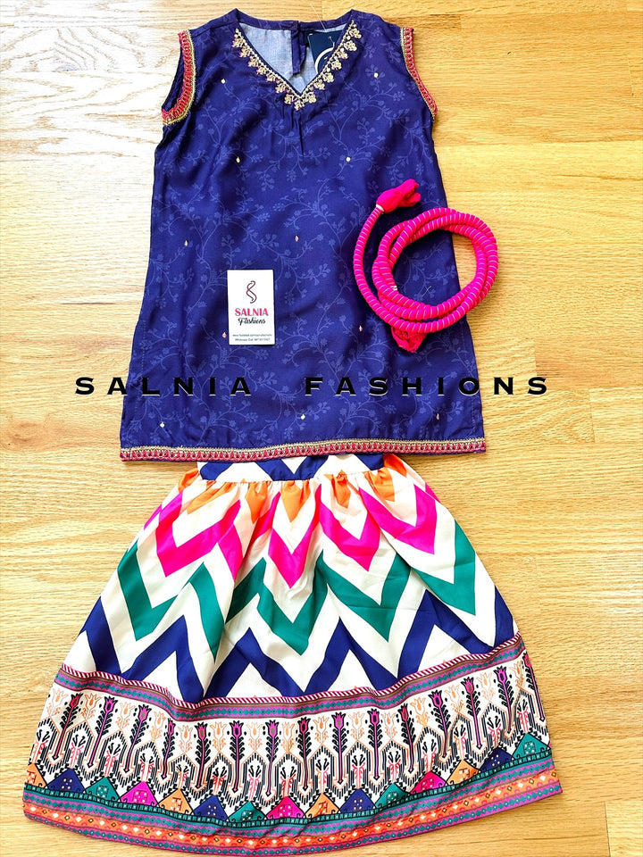 DIGITAL PRINTED SILK SUIT SFOC10