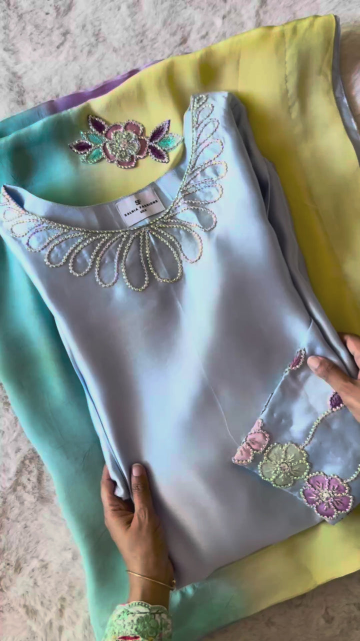 PURE SHEESHA SILK CUSTOM PARTYWEAR MUSF18