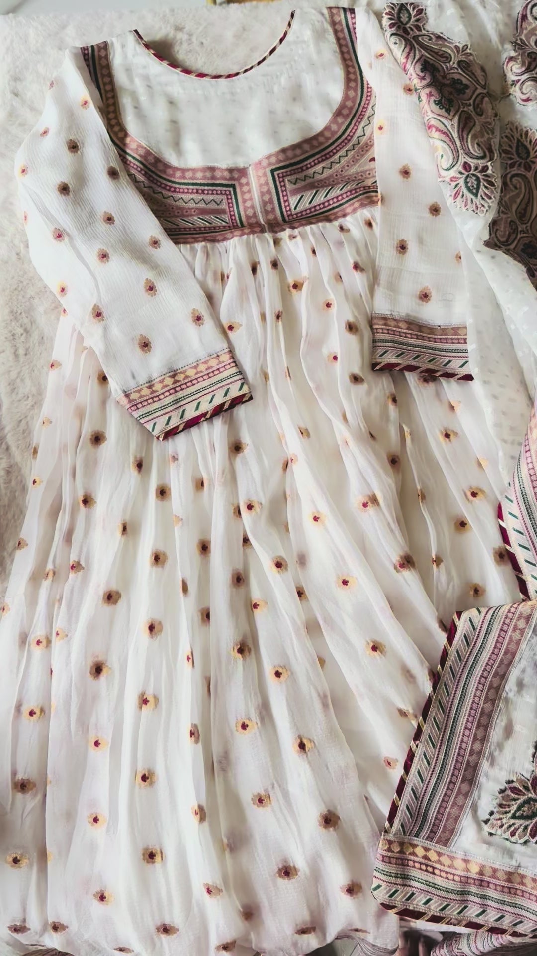 IQBAL HUSSAIN INSPIRED FROCK IHSF01