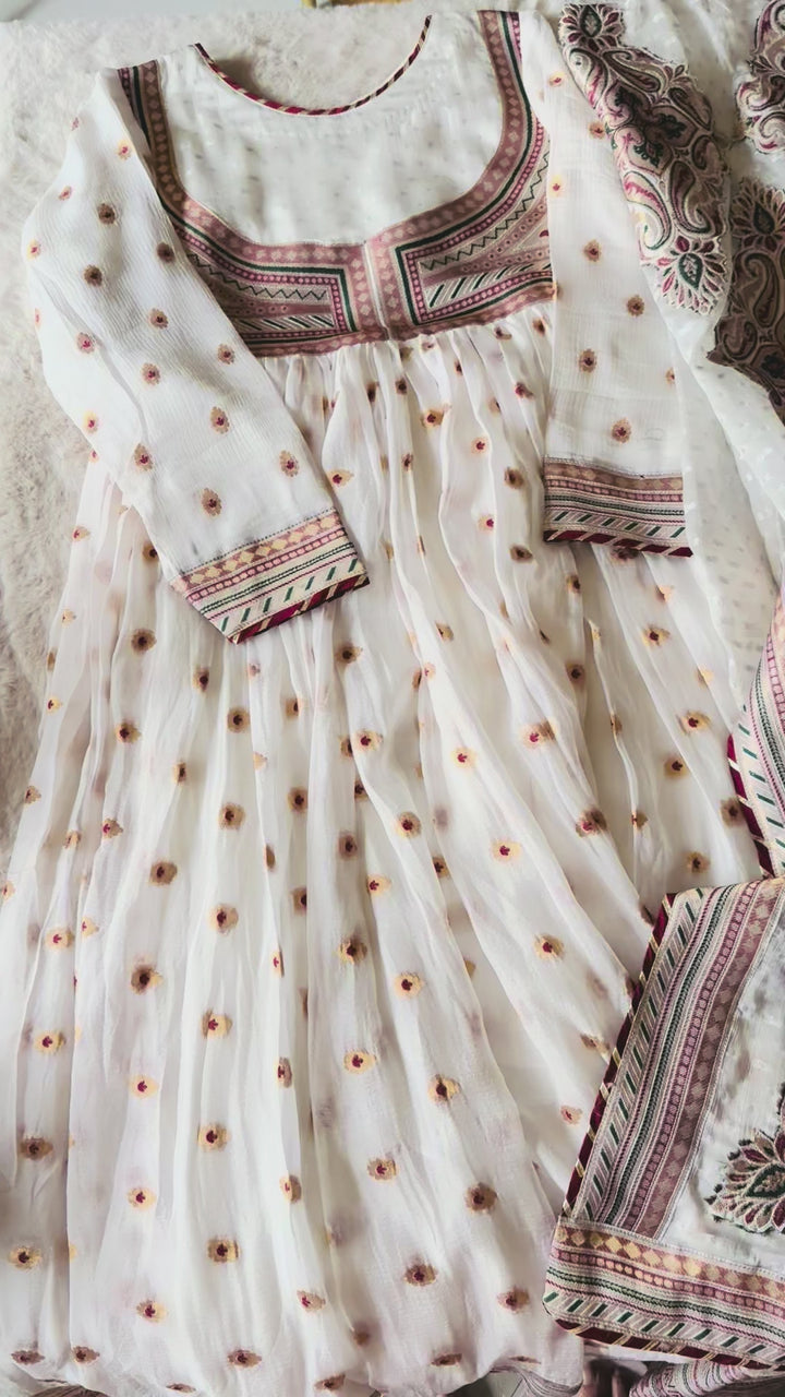 IQBAL HUSSAIN INSPIRED FROCK IHSF01