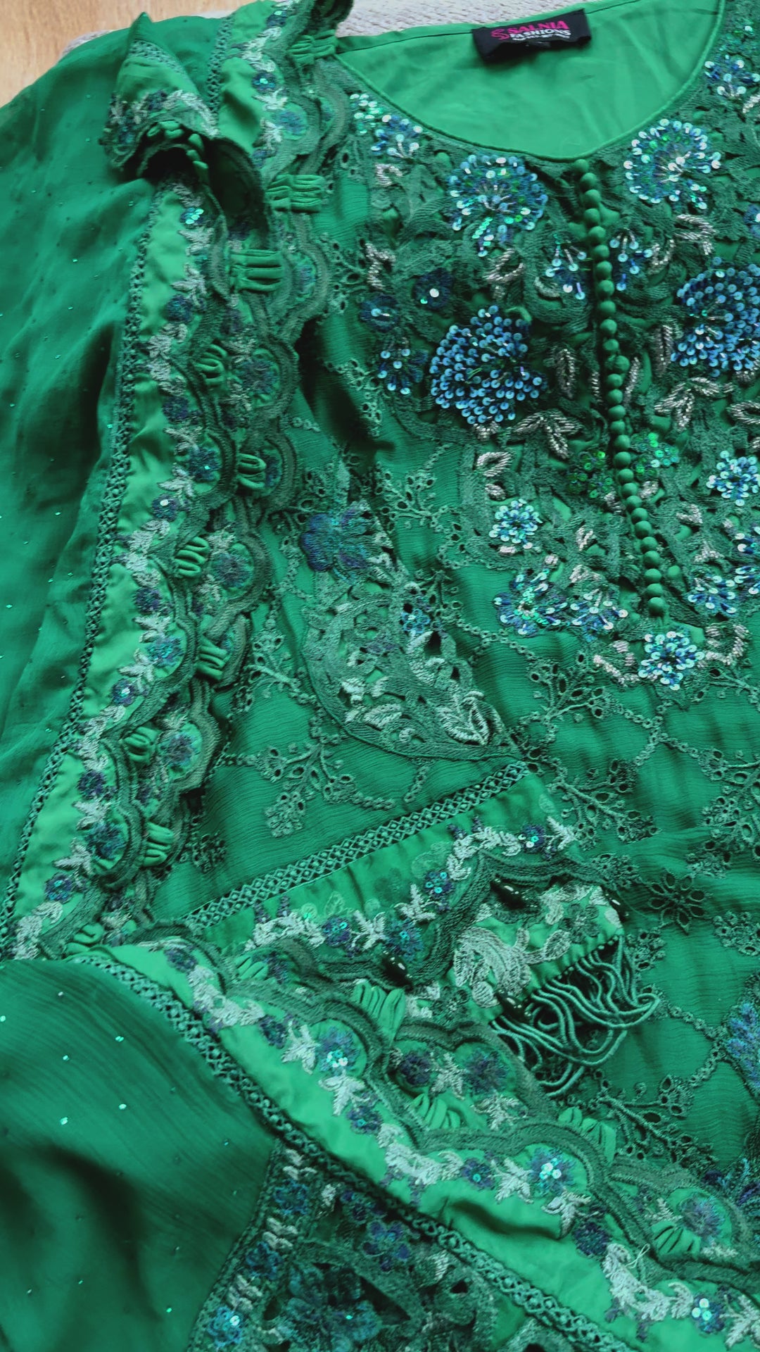 CHIFFON PARTYWEAR SUIT ALPW132