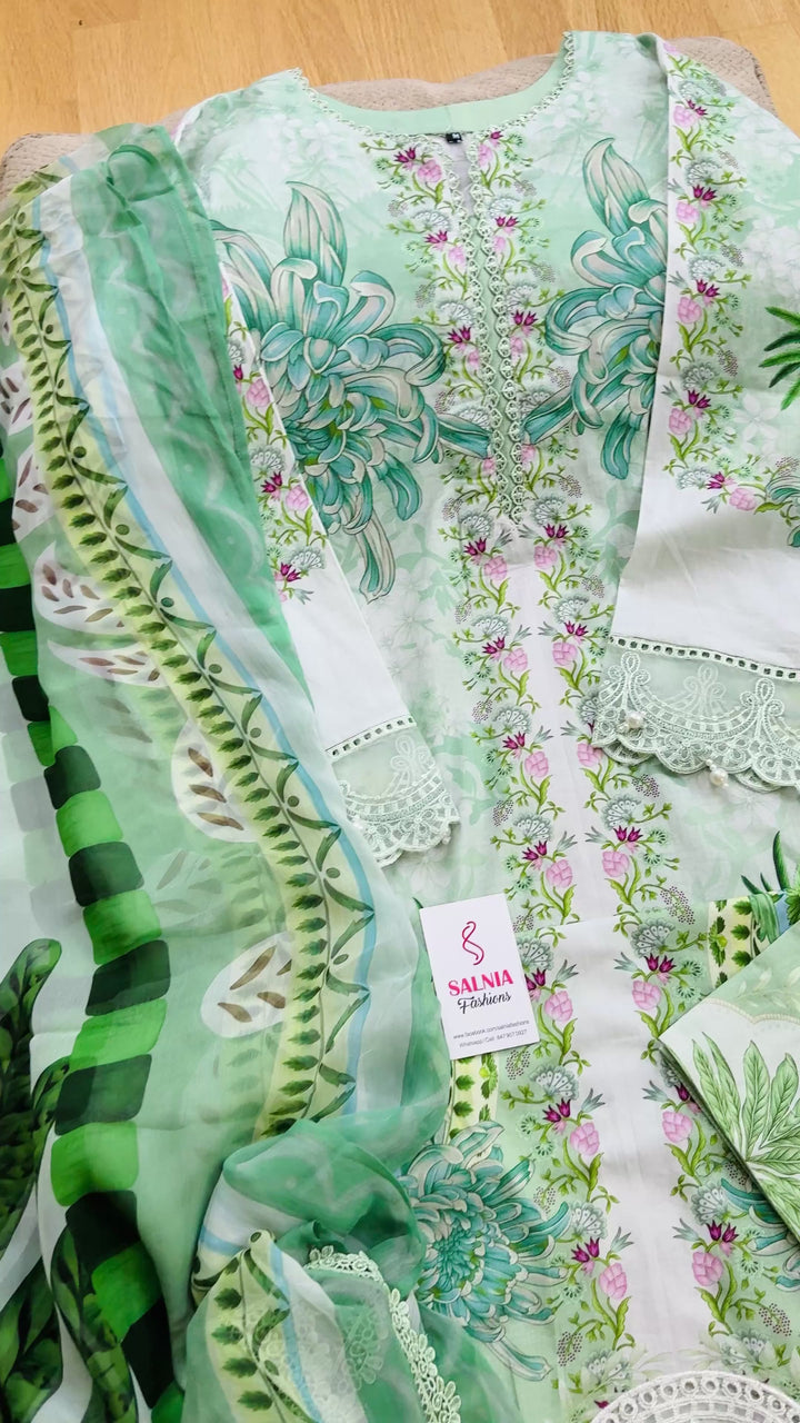 MARIAB MPRINTS LAWN COLLECTION 14A