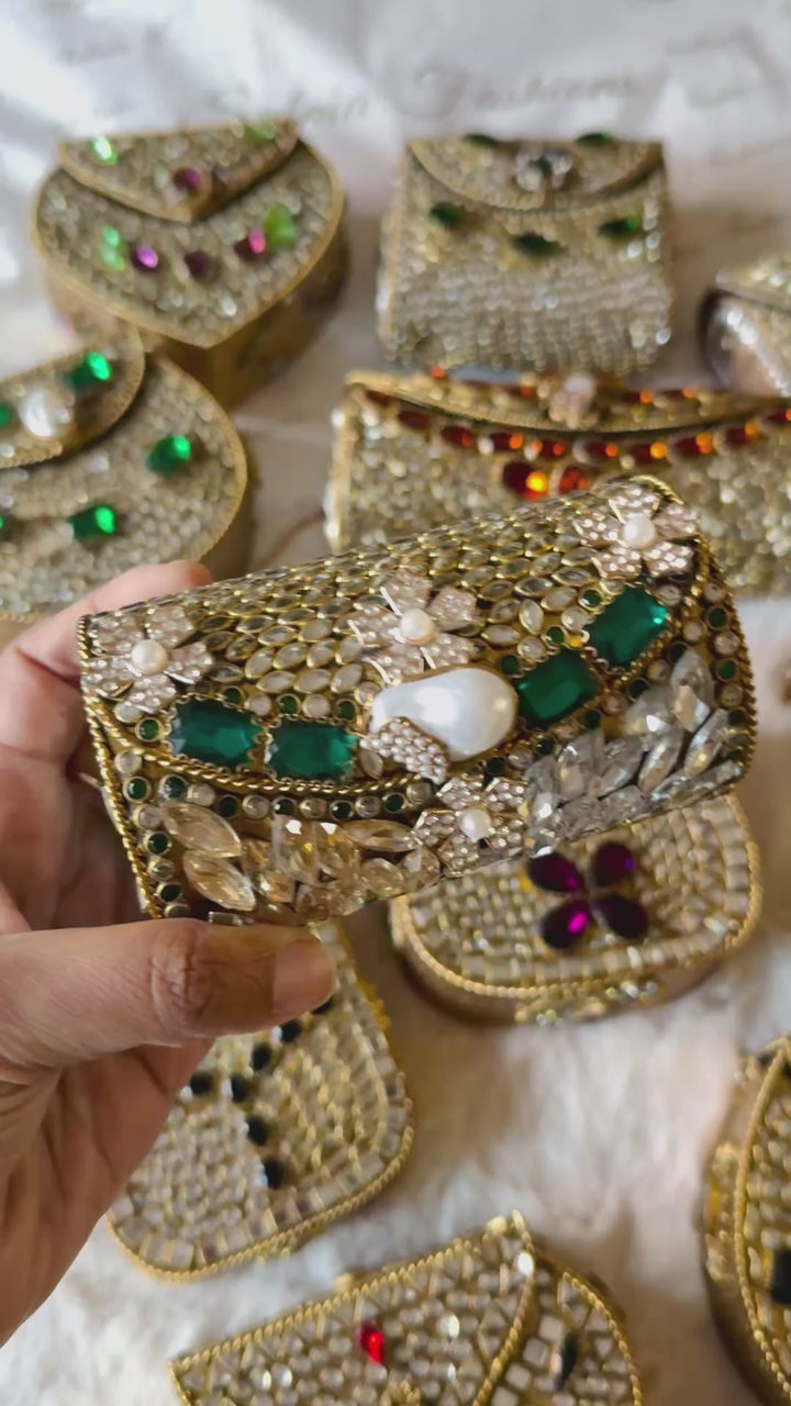 DHOLKI KUNDAN CLUTCH  SHEHNAYI