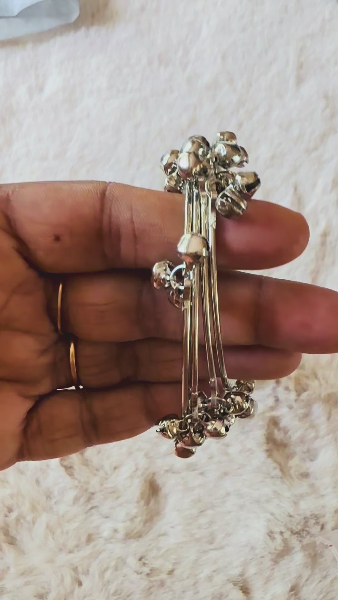 KASHMIRI GUNGROO BANGLES SILVER KSBG01