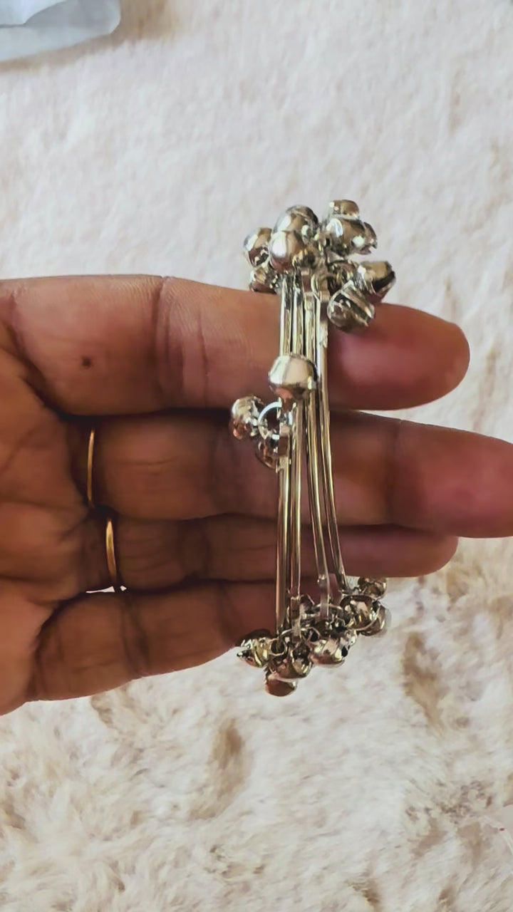 KASHMIRI GUNGROO BANGLES SILVER KSBG01