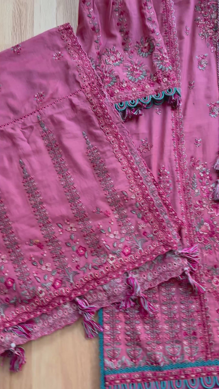 HUSSAIN REHAR WINTER COLLECTION TULLE HRSF03