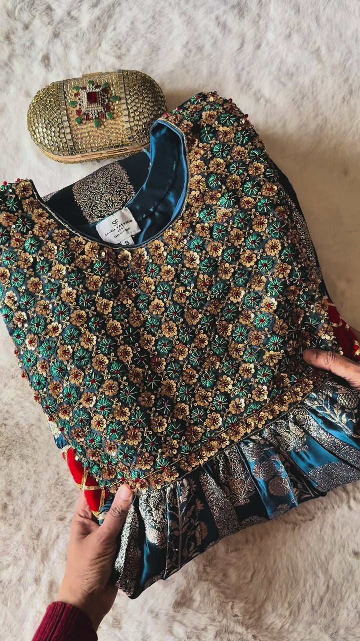 HUSSAIN REHAR COUTURE INSPIRED FROCK HUSF01