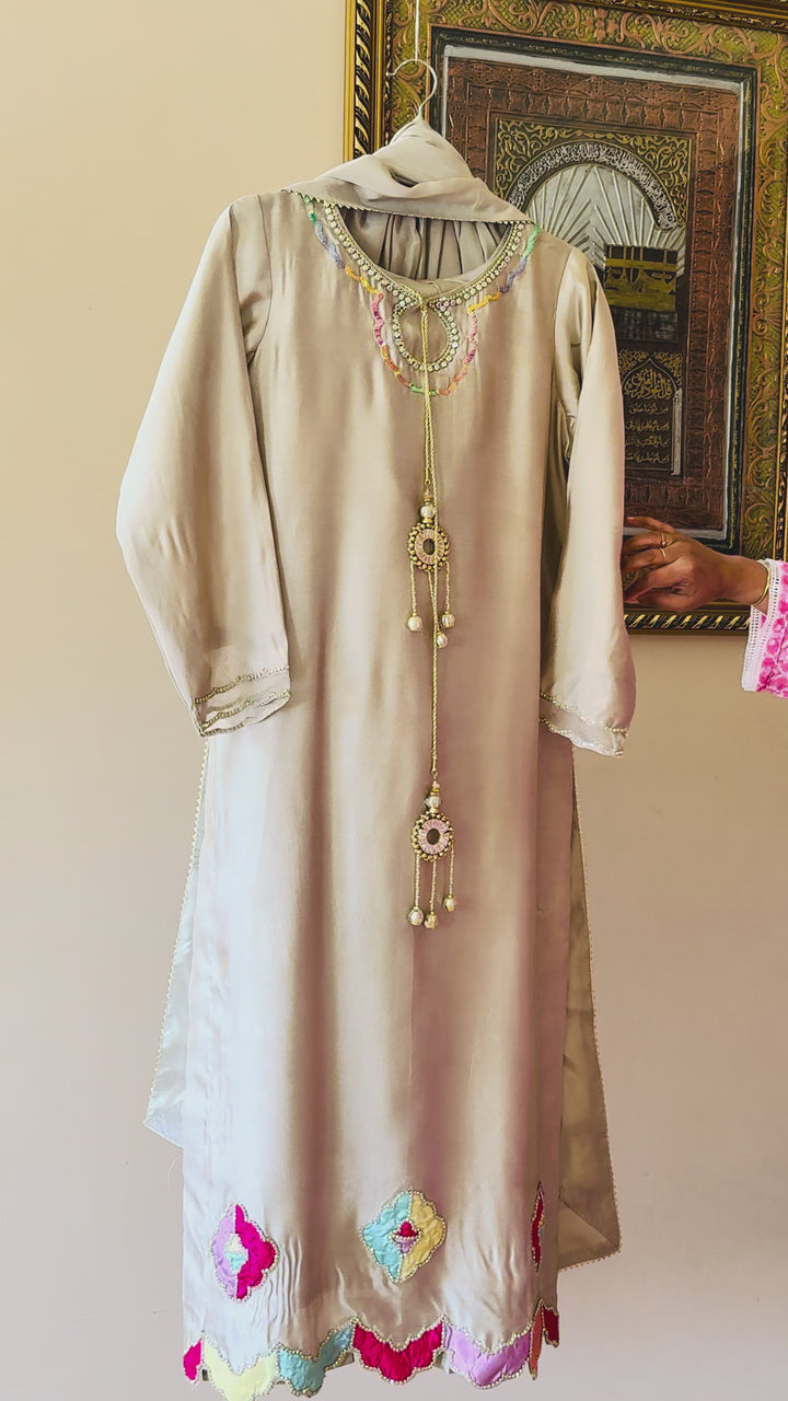 PURE SHEESHA SILK CUSTOM PARTYWEAR MUSF03