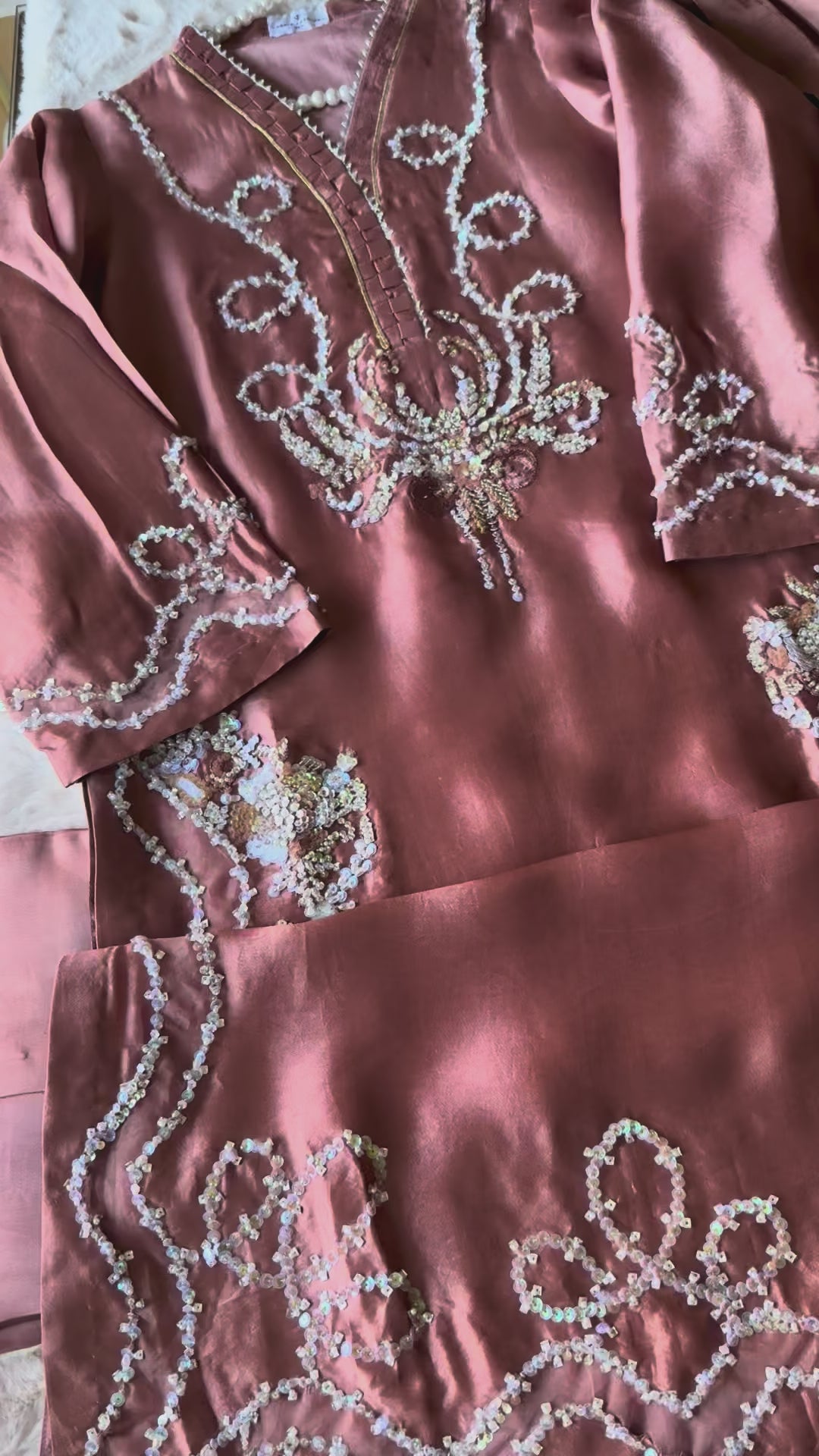 HEAVY PURE SILK CUSTOM PARTYWEAR MUSF04