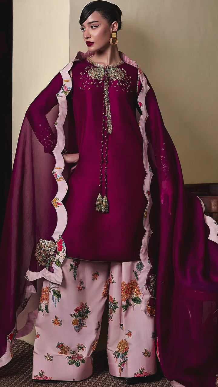 PURE SHEESHA SILK FARSHI SHALWAR FRSH40