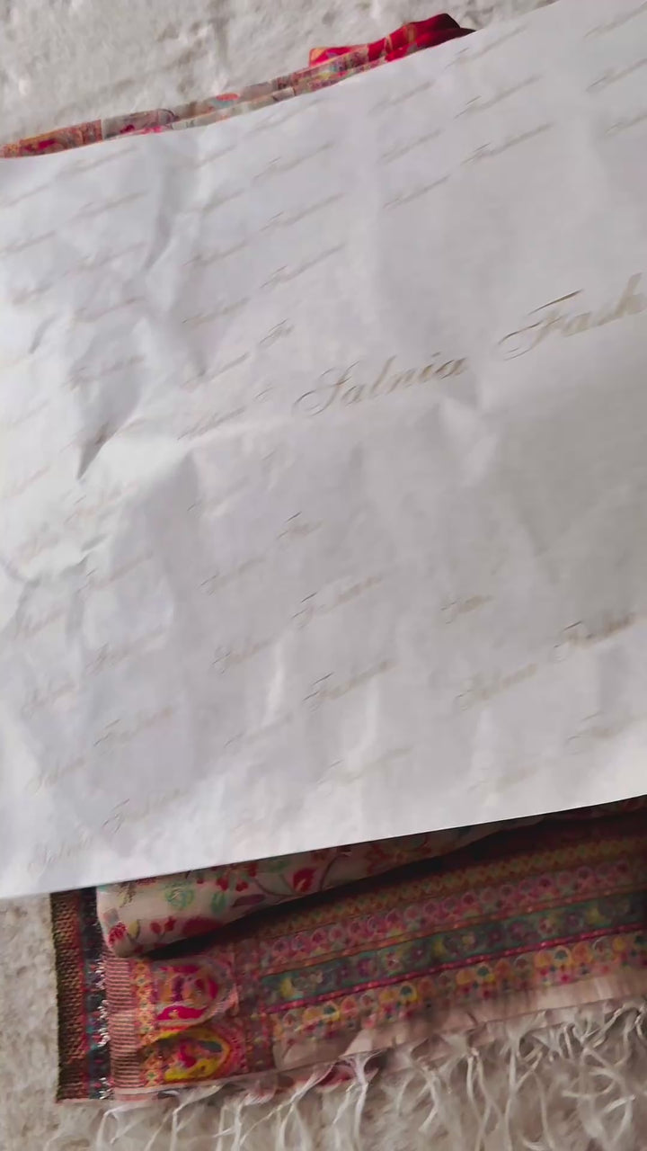 KHANI WOVEN PURE SILK SUIT KNSF01