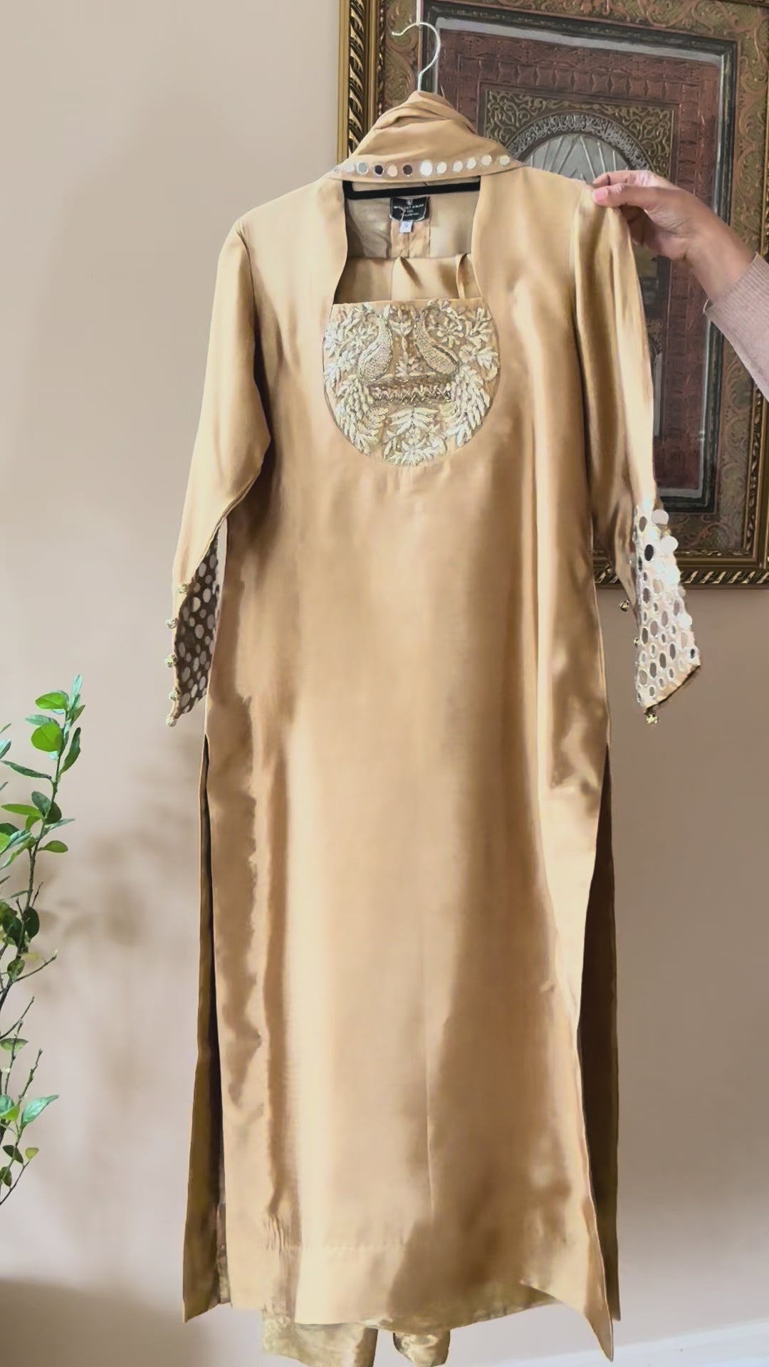 CUSTOM SERIES MIRROR WORK PARTYWEAR SUIT CSSF20