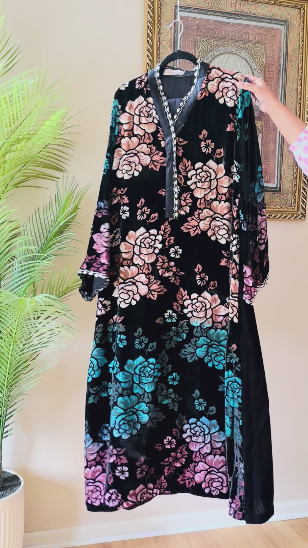 PALACHI FRENCH VELVET KAFTANS PCSF02