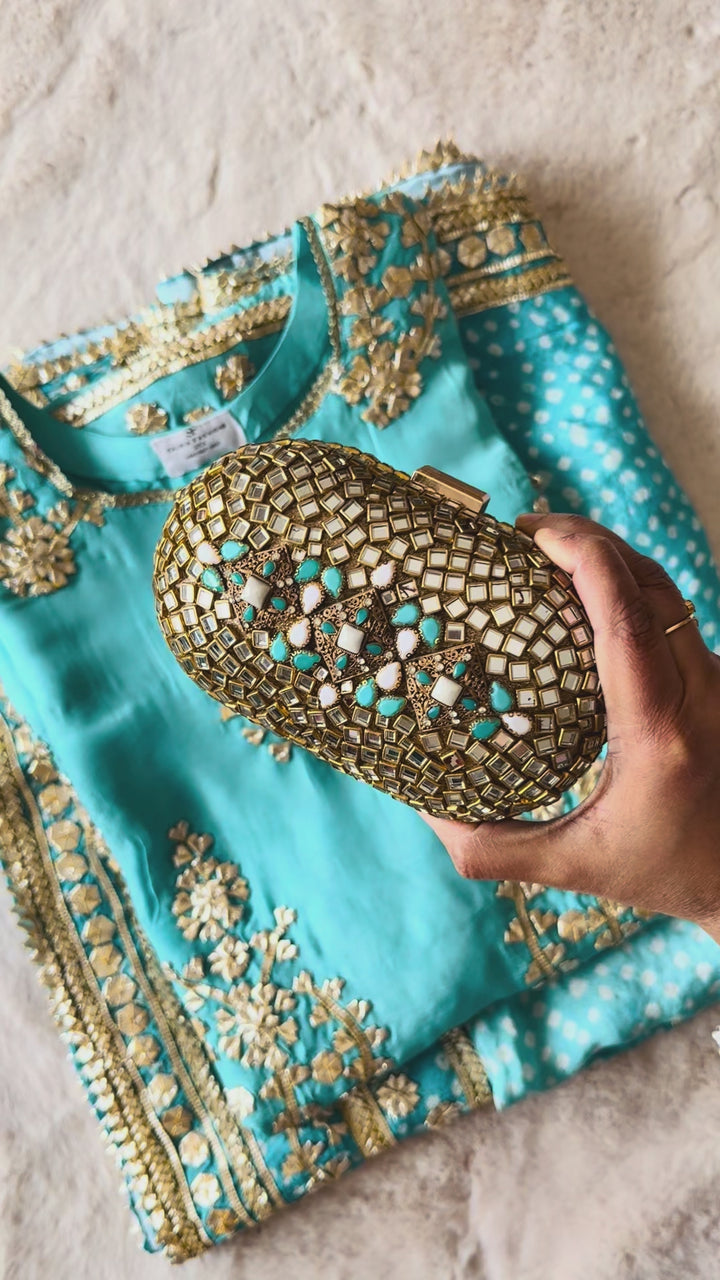 KUNDAN CLUTCH LUXEA