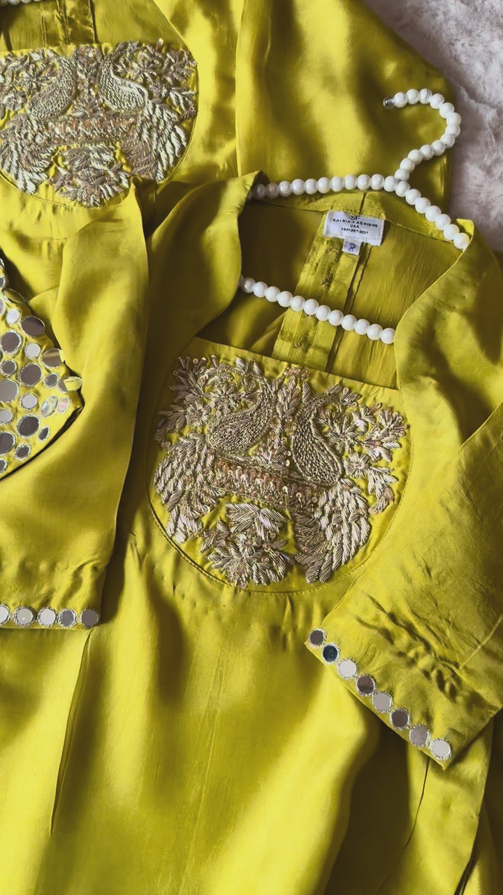 KIDS SILK PARTYWEAR KDSF01