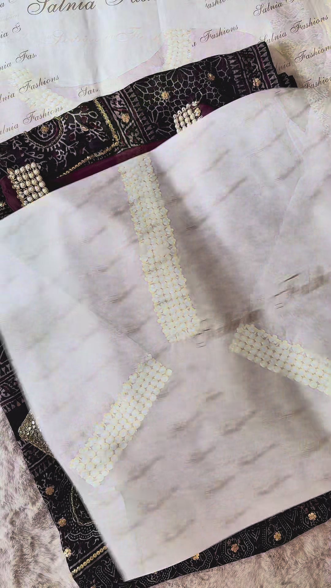 PURE SILK AJRAK SUIT AJSF03