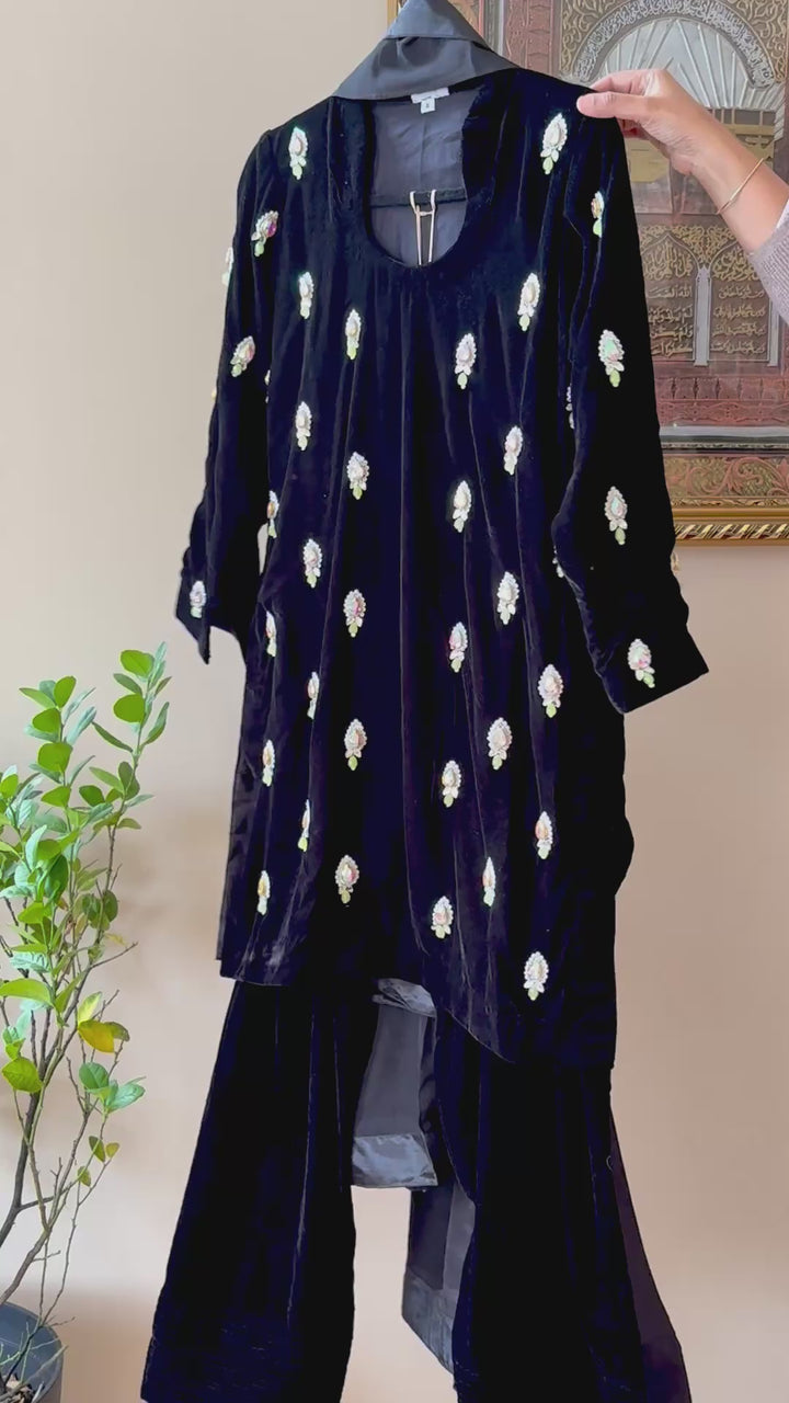 BLAZER STYLE JEWEL FARSHI SHALWAR FRSH13