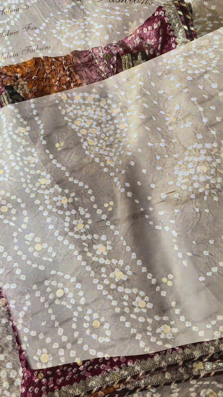 CUSTOM SERIES PURE SILK CHUNRI SUITS CHSF01