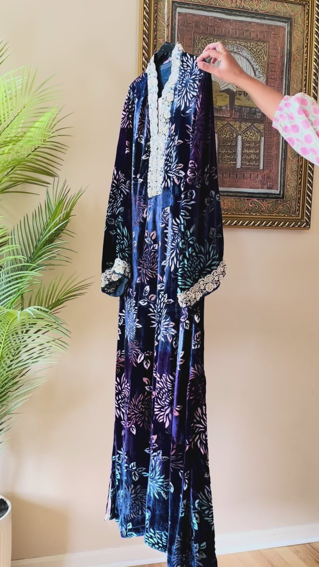 PALACHI FRENCH VELVET KAFTANS PCSF06