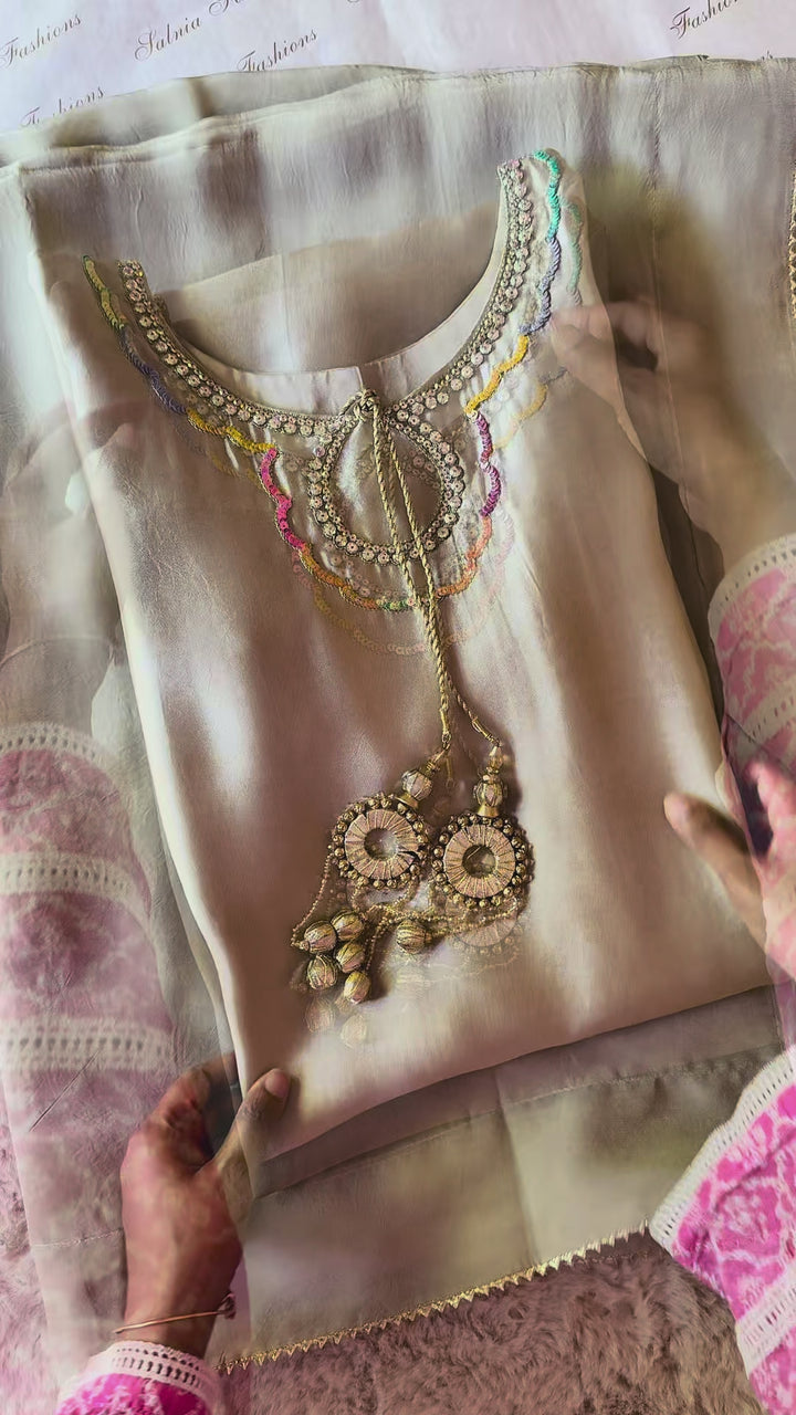 PURE SHEESHA SILK CUSTOM PARTYWEAR MUSF03