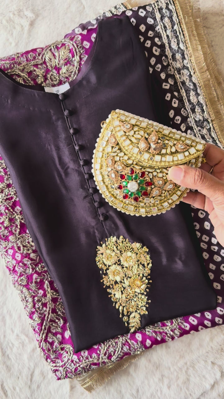 KUNDAN CLUTCH DAZZLE