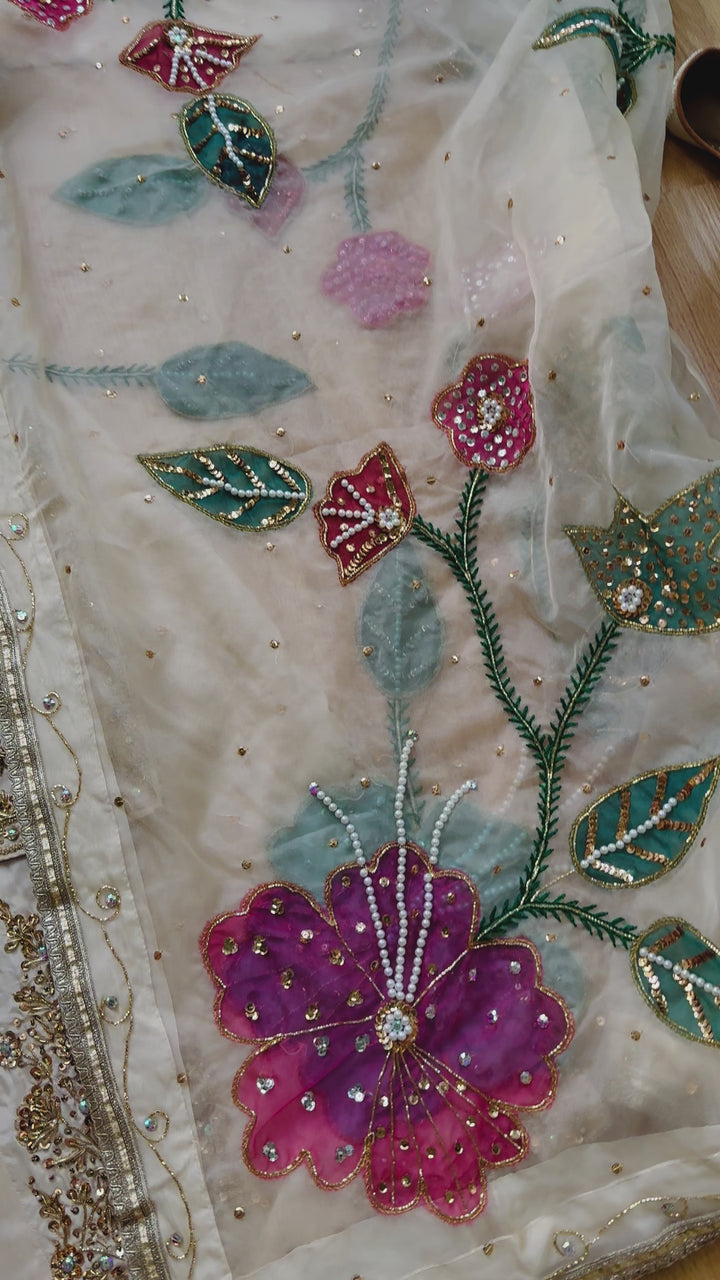 HEAVY PARTYWEAR SHARARA SET SFNQ01