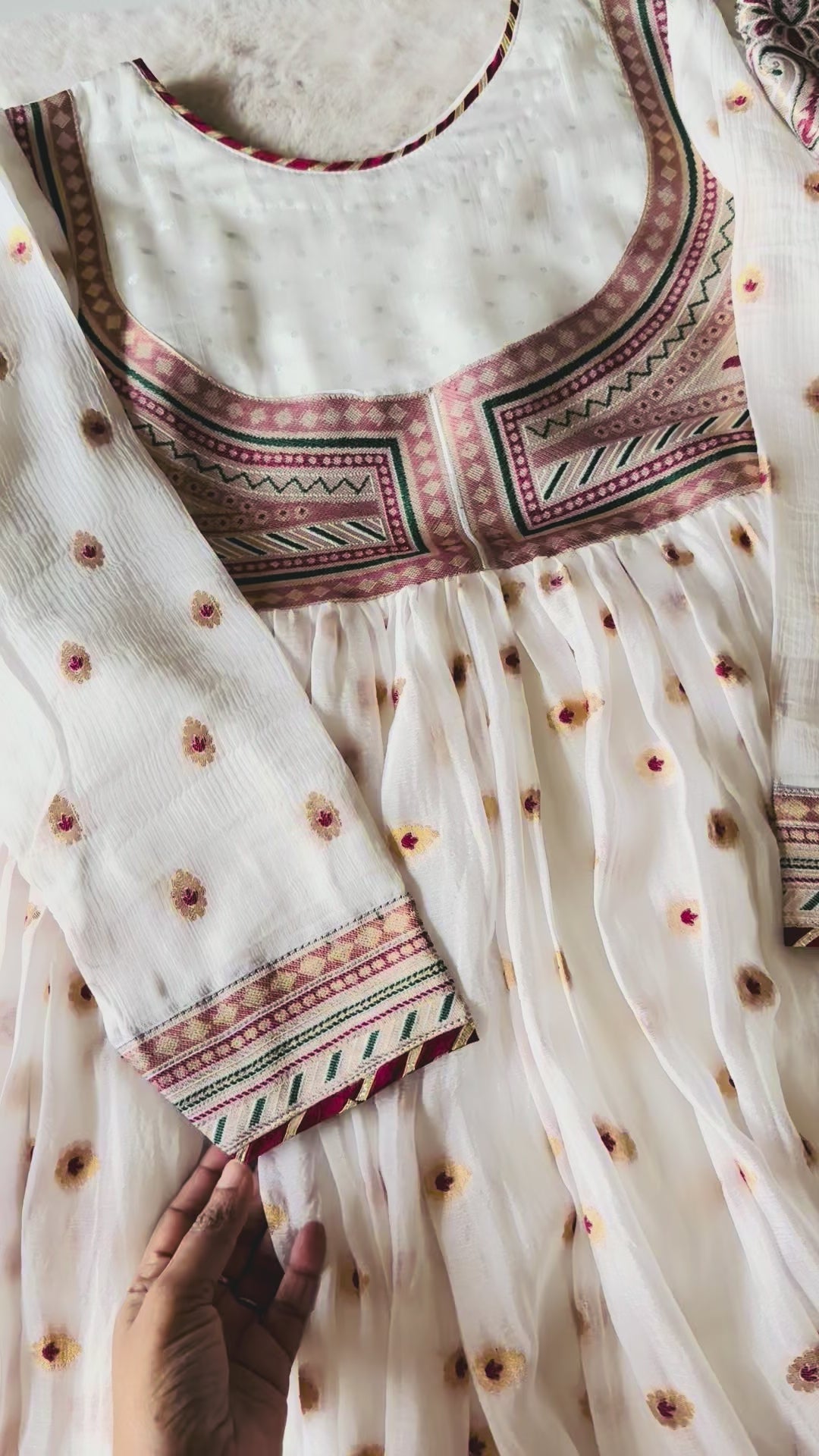 IQBAL HUSSAIN INSPIRED FROCK IHSF01