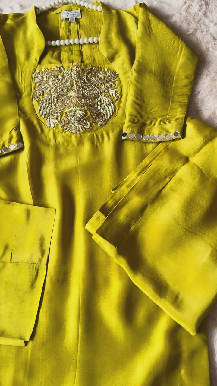 KIDS SILK PARTYWEAR KDSF01