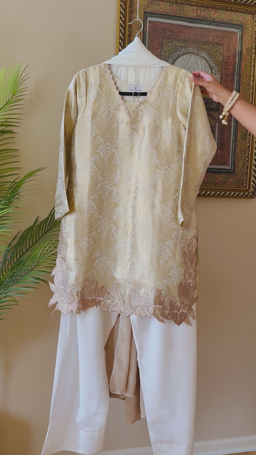 PURE UTLAS BANARASI FARSHI SHALWAR FRSH01