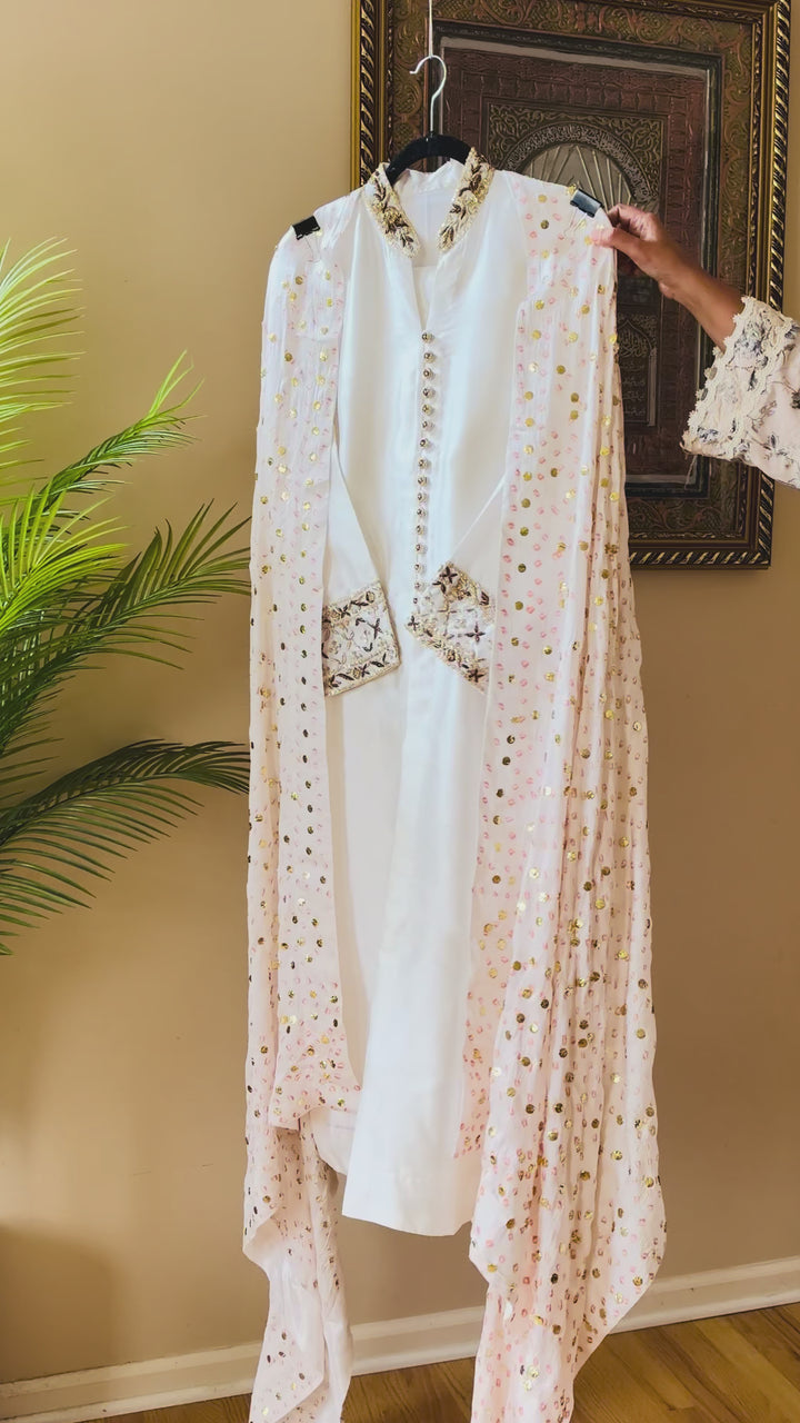 CUSTOM SERIES PURE SILK CHUNRI SUITS CHSF15