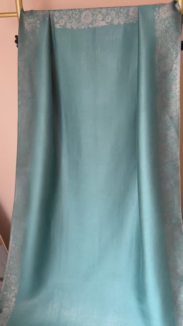 KHANI MOONLIGHT WOVEN PASHMINA SHAWL KHSF17