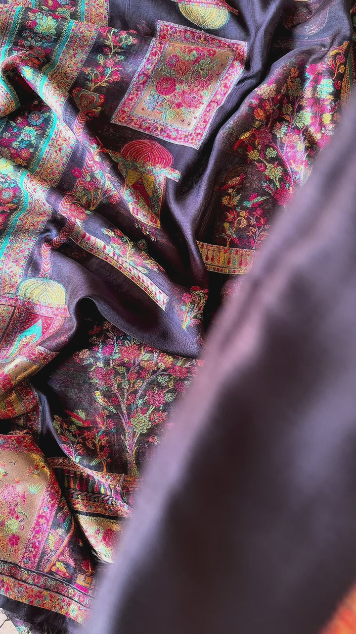 KHANI WOVEN PURE SILK SUIT KNSF01