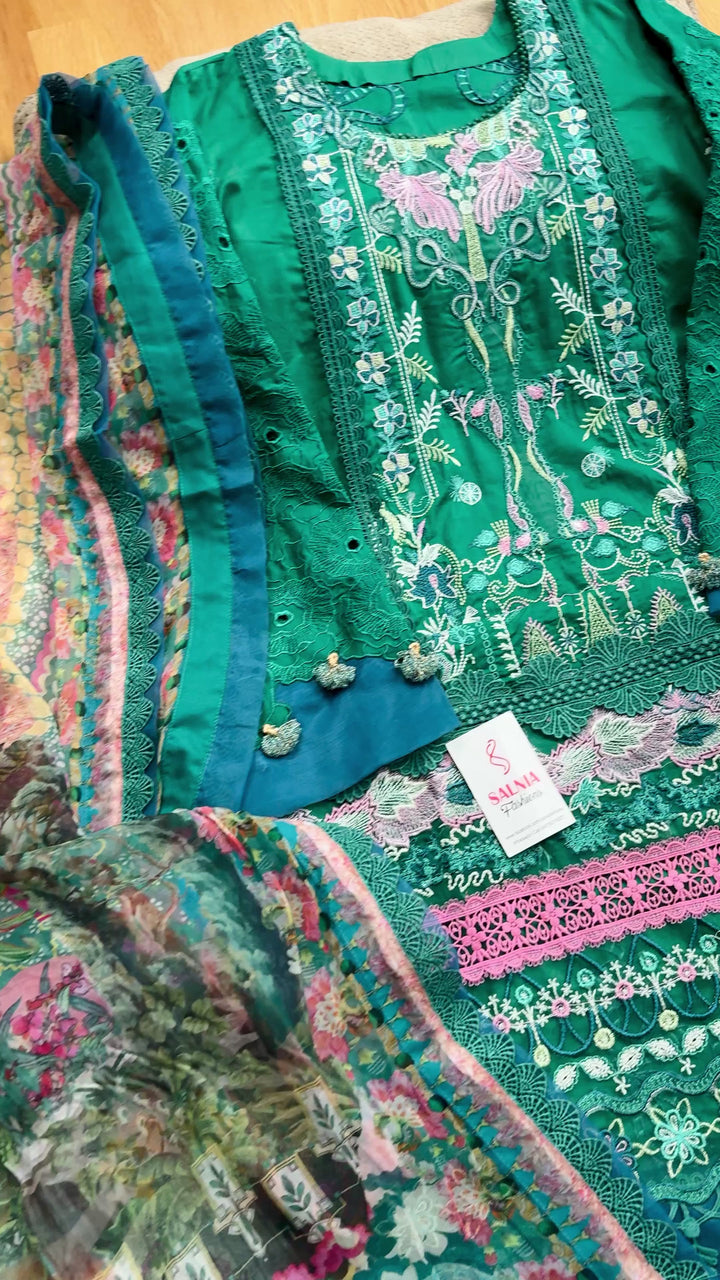 ANSAB JAHANGIR ZOHA LUXURY LAWN FRANGIPANI