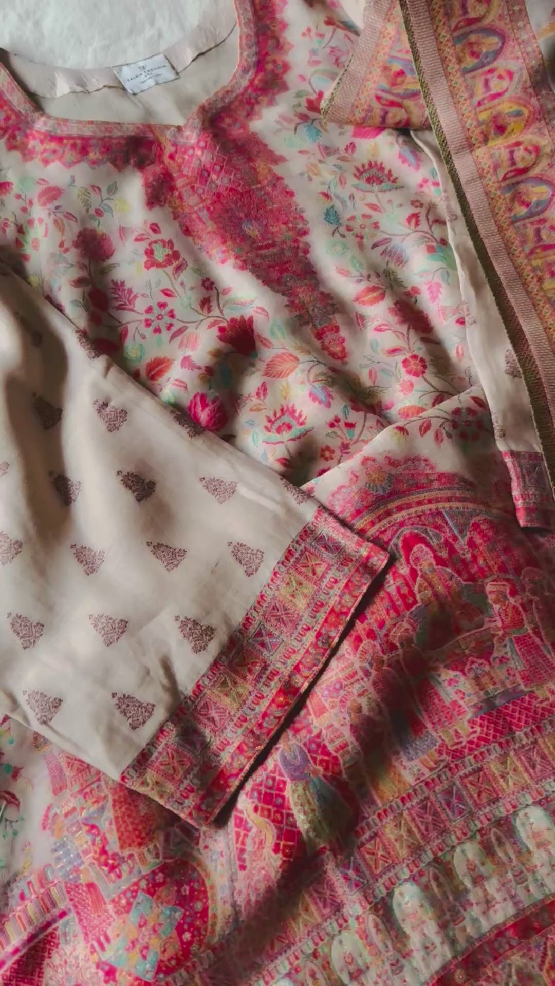 KHANI WOVEN PURE SILK SUIT KNSF01