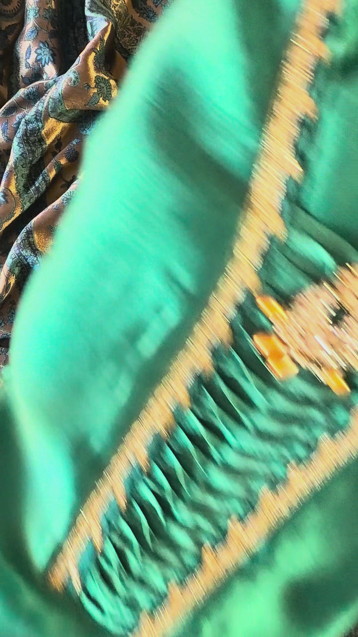 KHANI WOVEN PURE MOONLIGHT SHAWL SET KHMN03