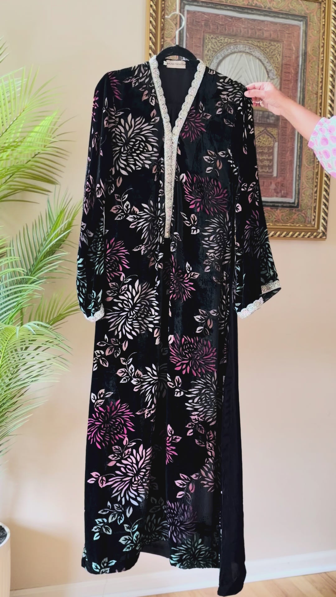 PALACHI FRENCH VELVET KAFTANS PCSF10