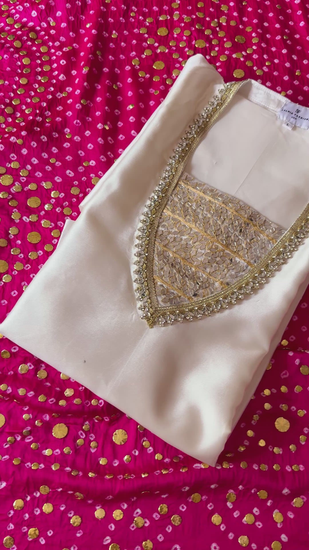CUSTOM SERIES PURE SILK CHUNRI SUITS CHSF11