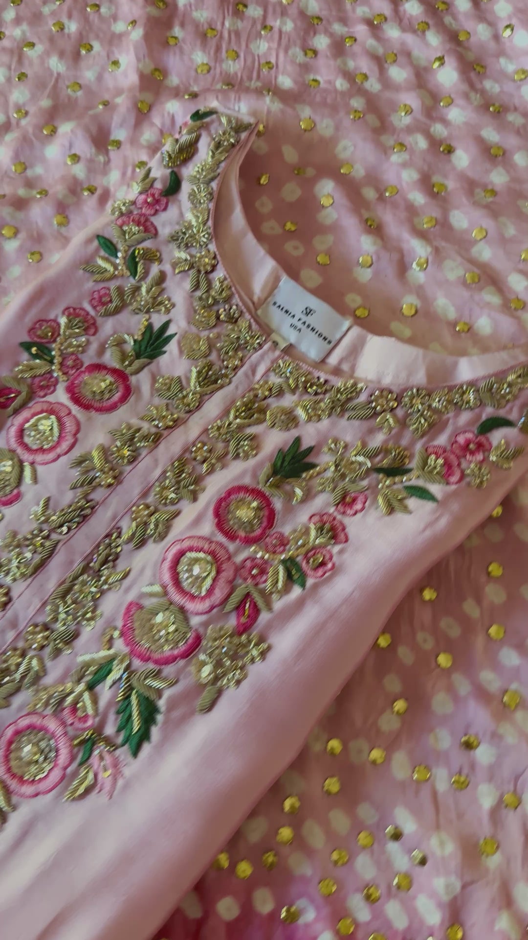 CUSTOM SERIES PURE SILK CHUNRI SUITS CHSF10